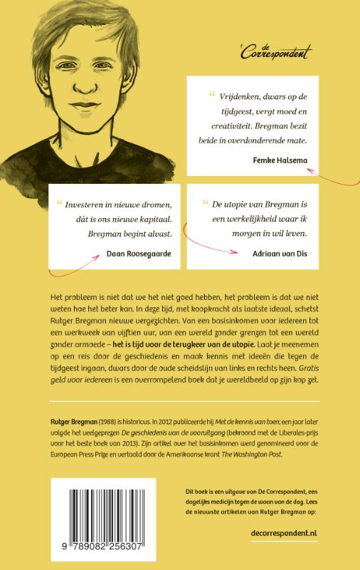 Gratis geld voor iedereen Gratis geld voor iedereen achterkant