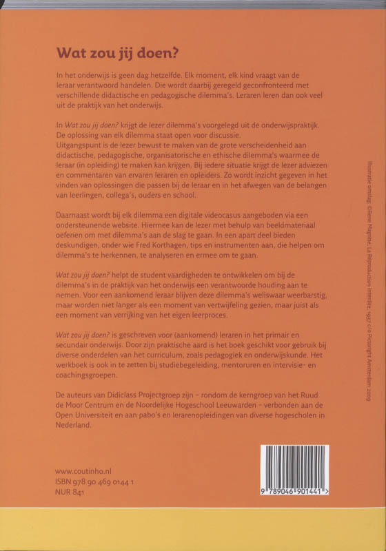 Wat zou jij doen? achterkant
