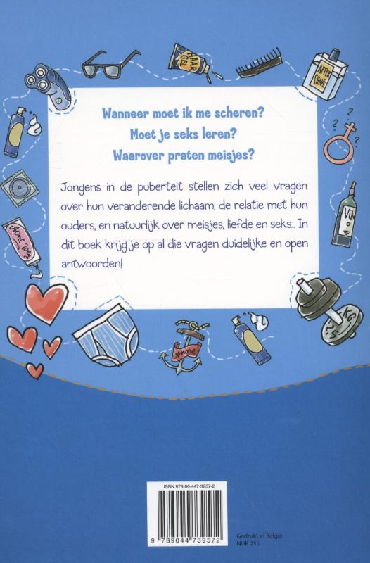 Wat jongens moeten weten / Alleen voor pubers! Wat jongens moeten weten / Alleen voor pubers! achterkant