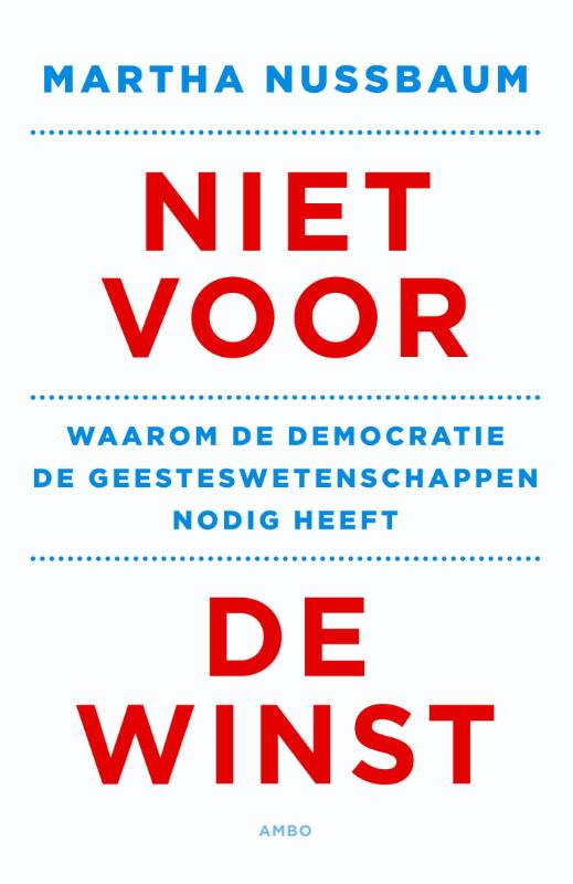 Martha Nussbaum Niet Voor De Winst