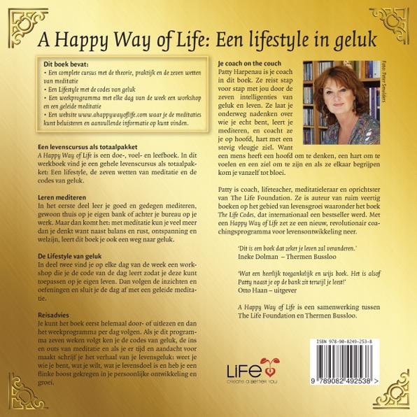 A happy way of life A happy way of life achterkant
