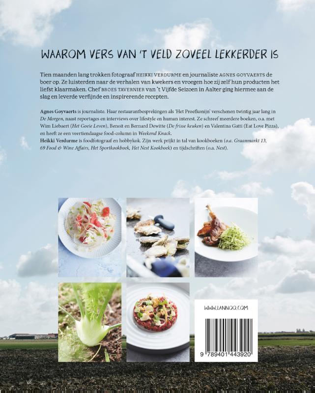 Vers van 't veld achterkant