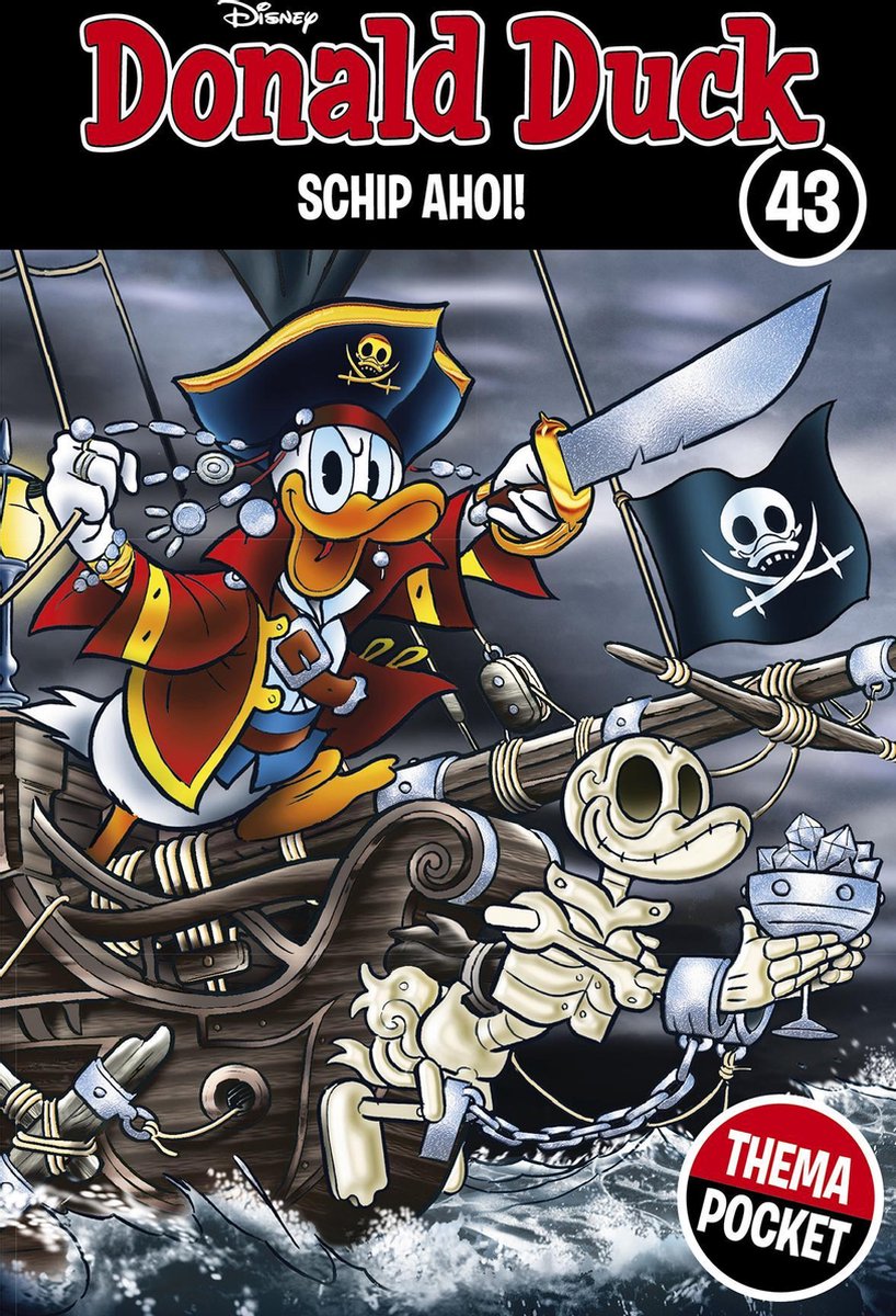 boekenbalie_9789463054652_cover Donald Duck Themapocket 43 - Schip ahoy!