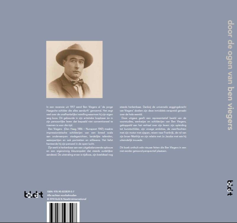 Boek Door de ogen van Ben Viegers, 1886-1947 achterkant