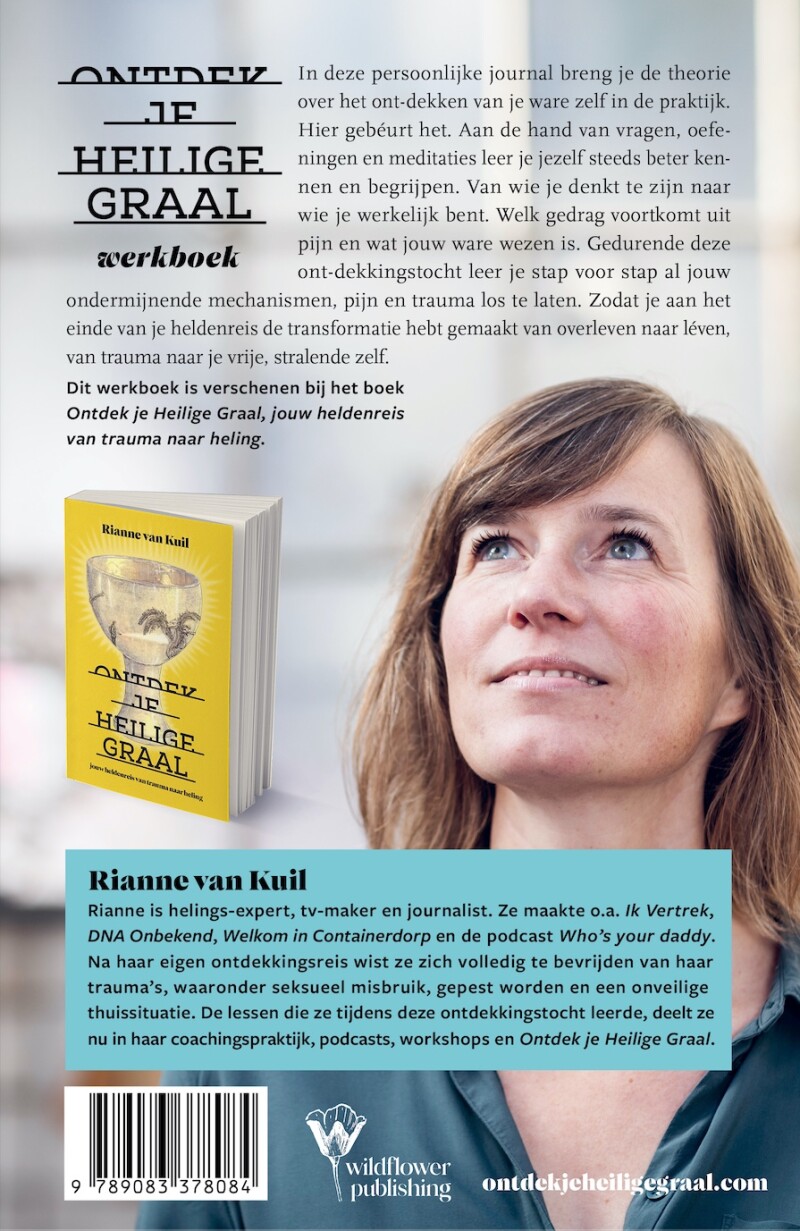 Ontdek je heilige graal Werkboek achterkant