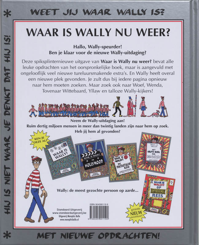 Waar is Wally nu weer? / Waar is Wally achterkant