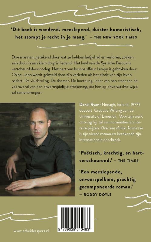 Over een vlakke, kalme zee Over een vlakke, kalme zee achterkant