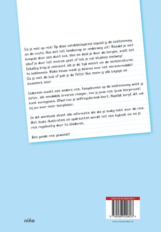 Ga op reis en ontdek hoe je leert achterkant