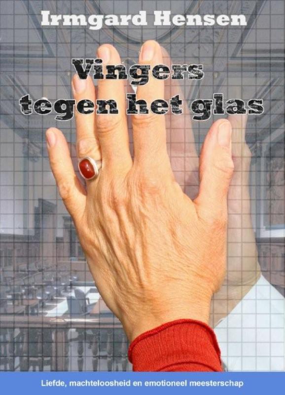 Vingers tegen het glas