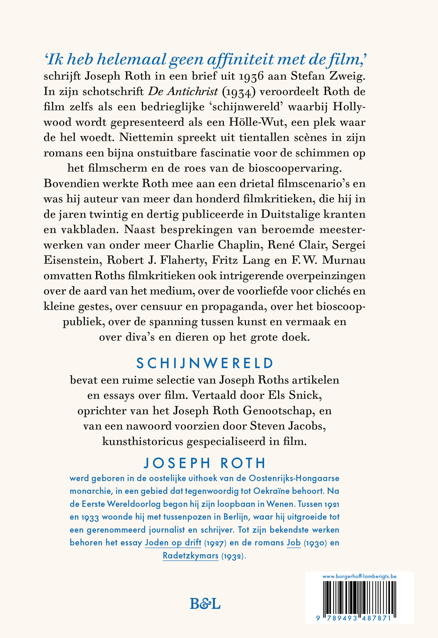 Schijnwereld achterkant