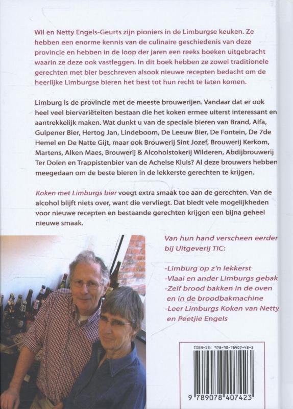 Koken met Limburgs bier Koken met Limburgs bier achterkant