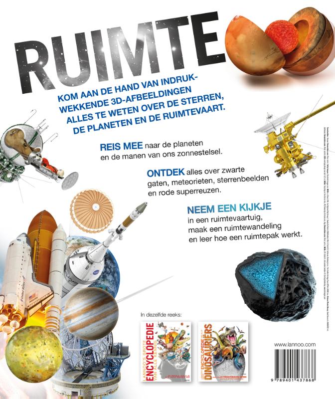 Lannoo's grote encyclopedie - Lannoo's grote encyclopedie van de ruimte achterkant