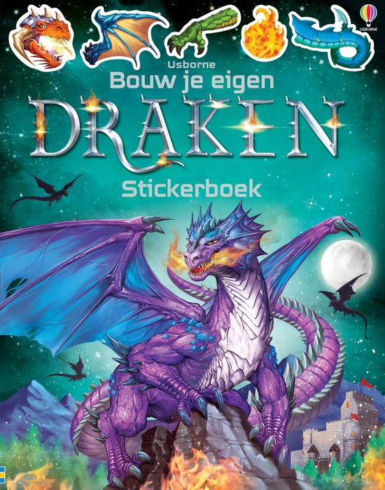 boekenbalie_9781474978835_cover Draken / Bouw je eigen stickerboek / 1