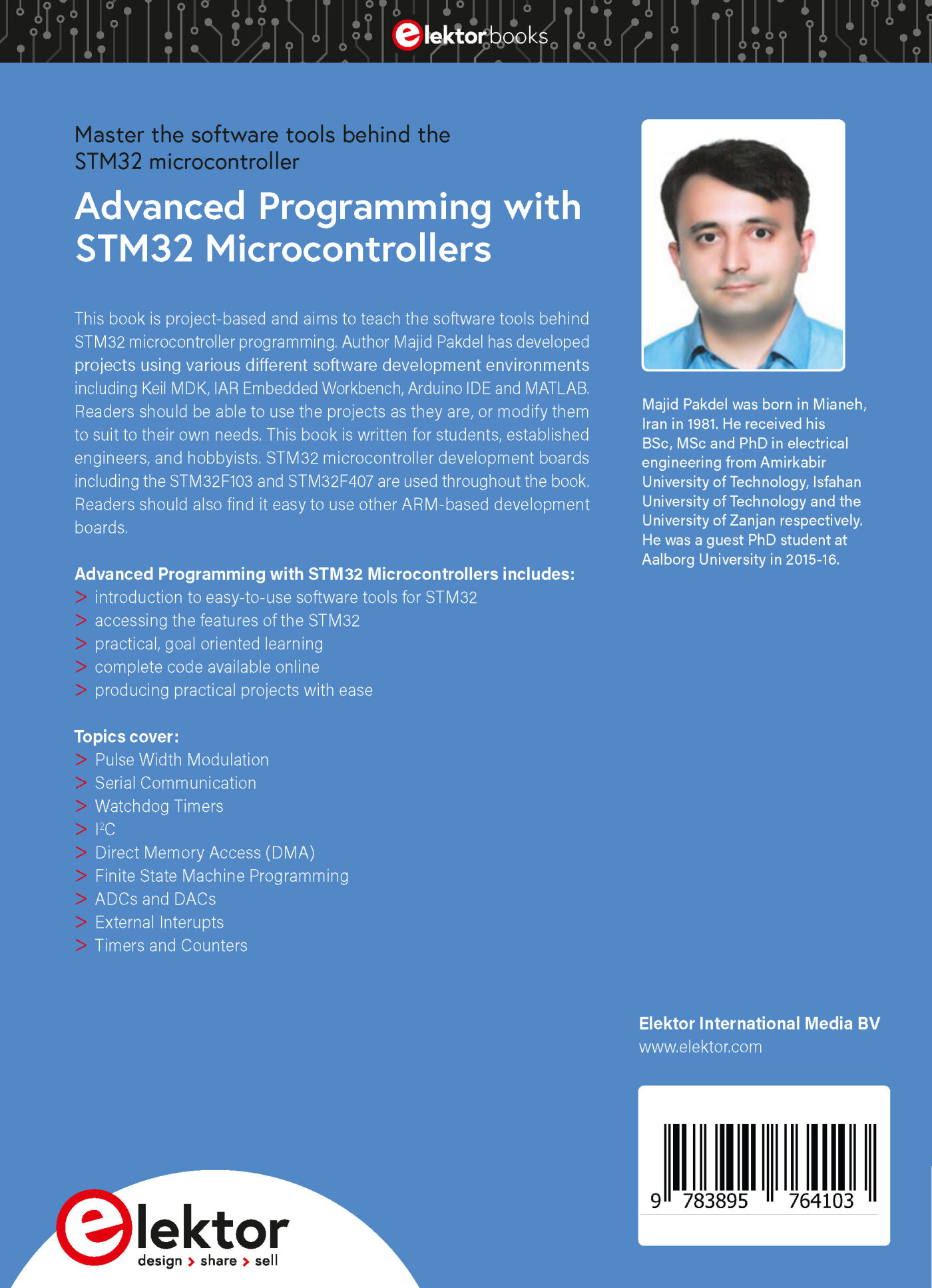 Advanced Programming with STM32 Microcontrollers achterkant
