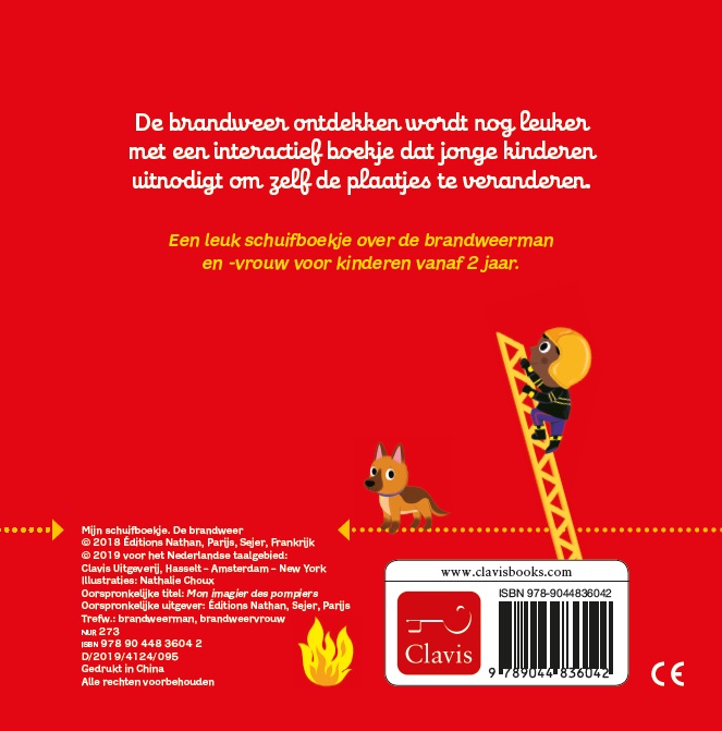 De brandweer / Mijn schuifboekje achterkant