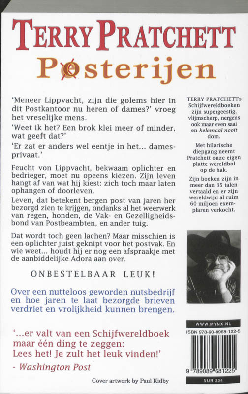 Posterijen / Schijfwereld / 33 achterkant