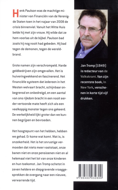 Het kaartenhuis achterkant