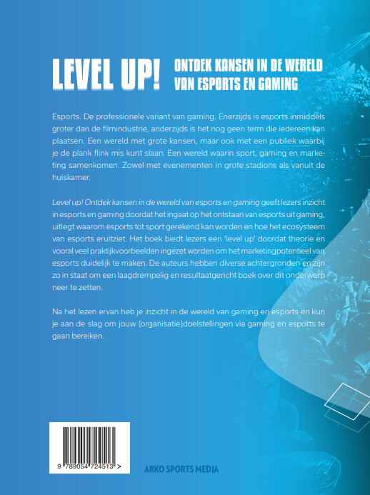 Level up! achterkant
