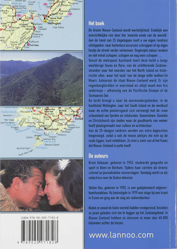 Nieuw-Zeeland / Lannoo's Blauwe reisgids achterkant