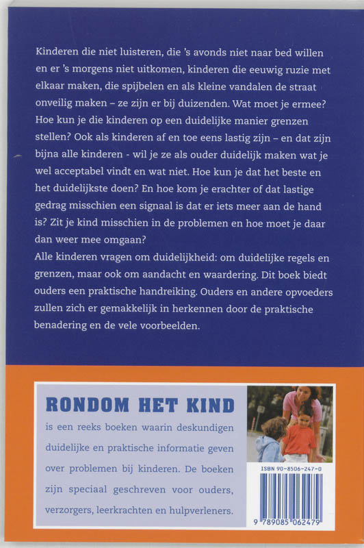 Rondom het kind  -   Kinderen vragen om duidelijkheid achterkant