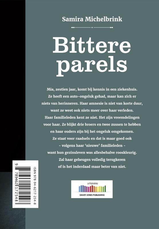 Bittere parels achterkant