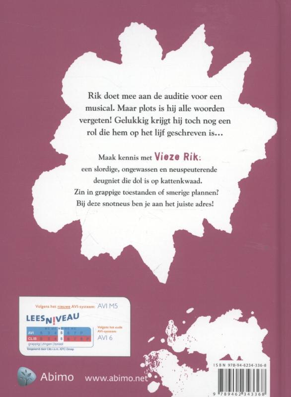 Beroemd / Vieze Rik achterkant