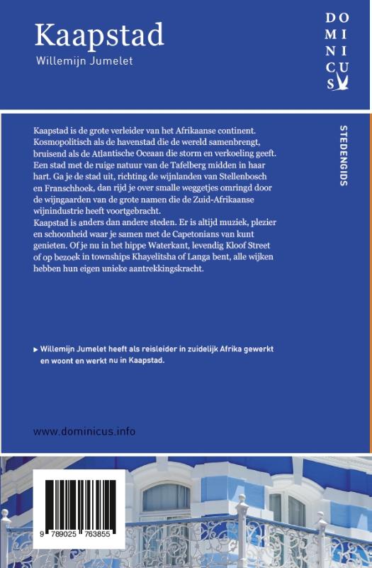 Kaapstad / Dominicus stedengids Kaapstad / Dominicus stedengids achterkant