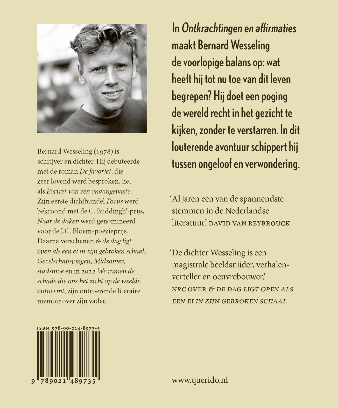 Ontkrachtingen en affirmaties achterkant