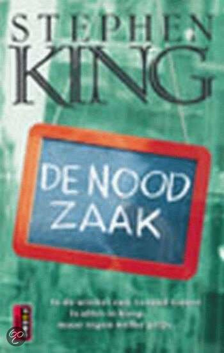 Stephen King De NoodZaak / Poema King