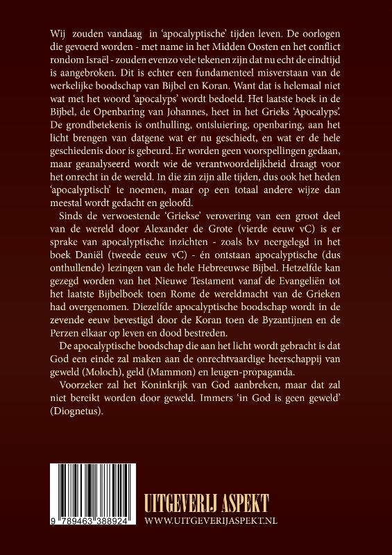 De grande finale achterkant