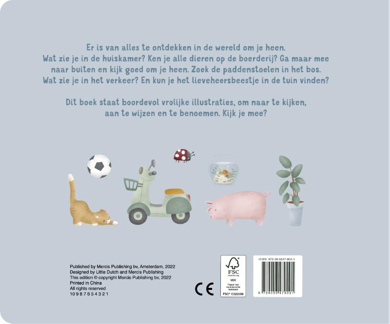 Little Dutch - Mijn kijkboek - De wereld om je heen achterkant