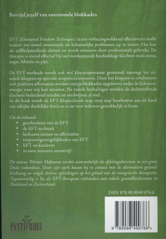 Rust en ontspanning met EFT achterkant