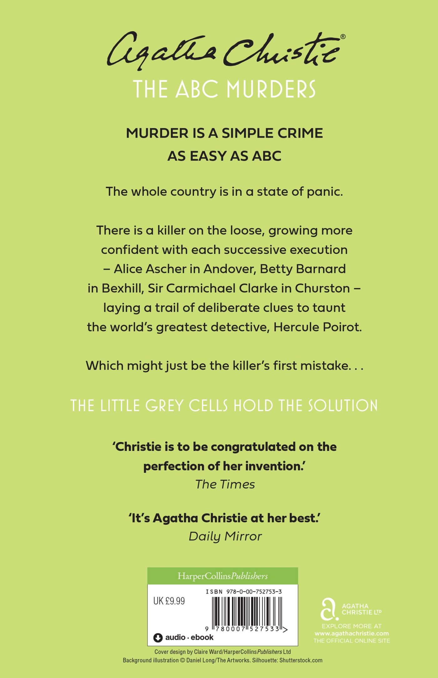 The ABC murders / Hercule Poirot / 13 achterkant