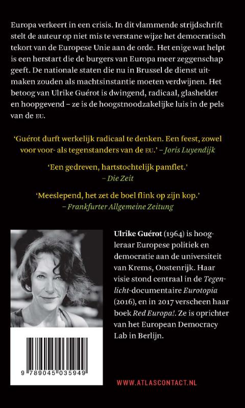 De nieuwe burgeroorlog achterkant