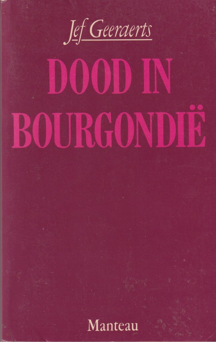 Dood in Bourgondië