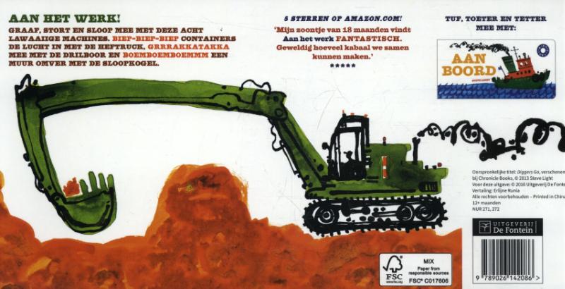 Aan het werk / Kabaalboek achterkant