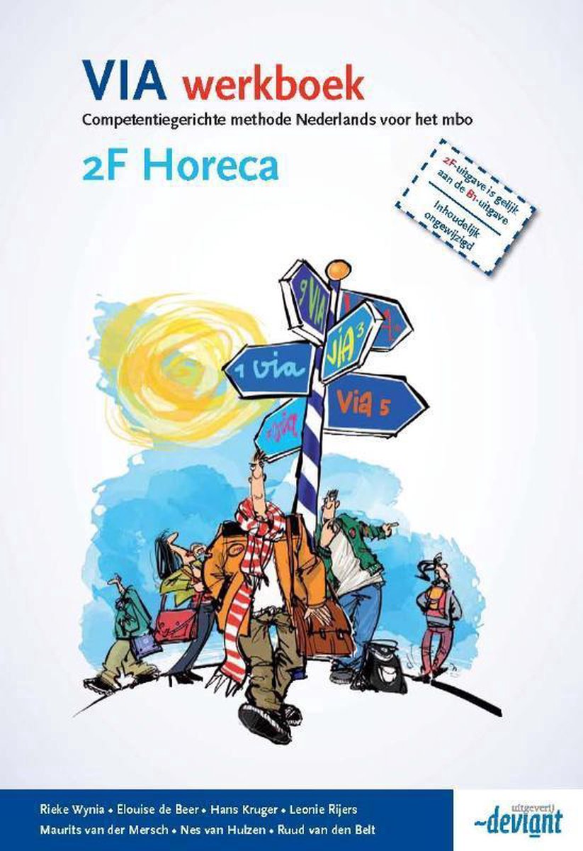 R. Wynia Via Werkboek 2F Horeca