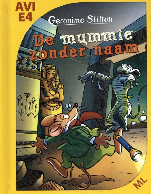 boekenbalie_9789085925460_cover De mummie zonder naam / Geronimo Stilton-reeks