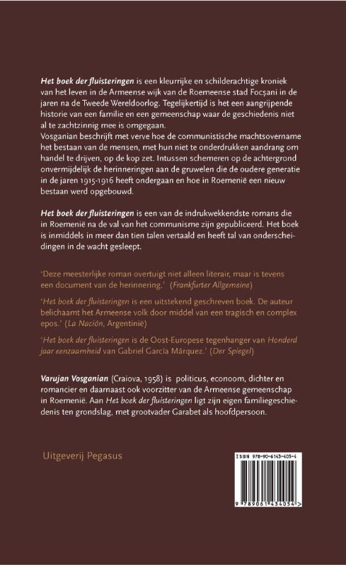 Het boek der fluisteringen achterkant