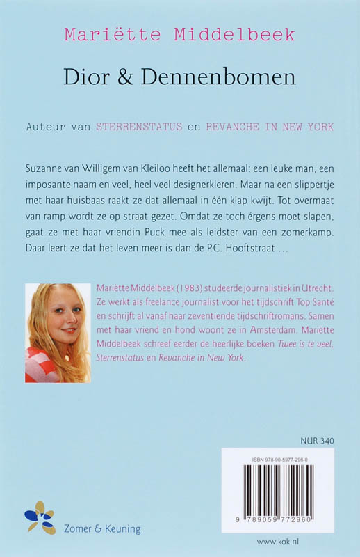 Dior en dennenbomen Dior en dennenbomen achterkant