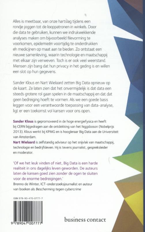 Wij zijn big data achterkant