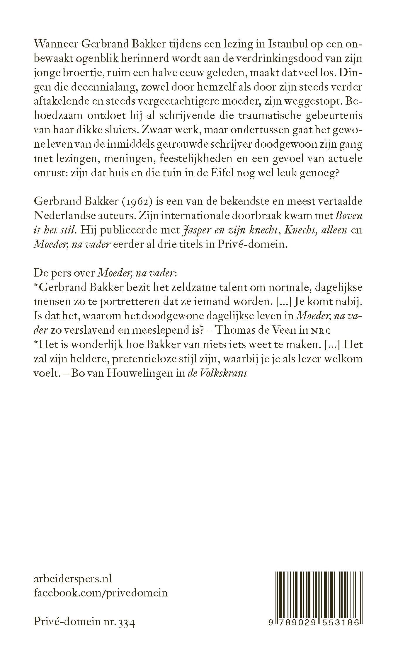 Aan mij heb je niks / Privé-domein / 334 achterkant