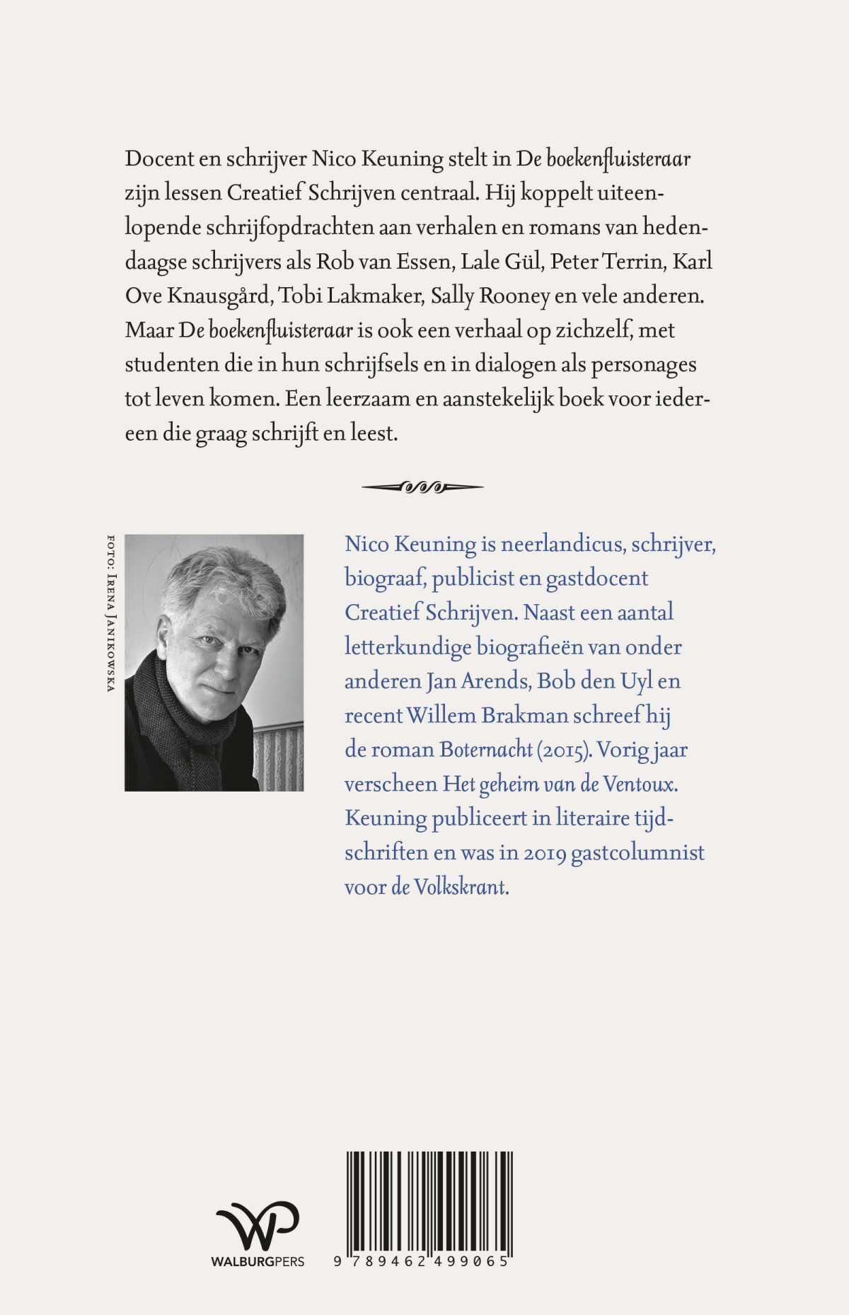 De boekenfluisteraar achterkant