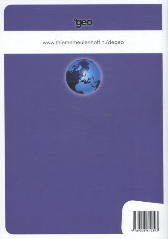 De Geo Zuid-Amerika bovenbouw vwo studieboek achterkant