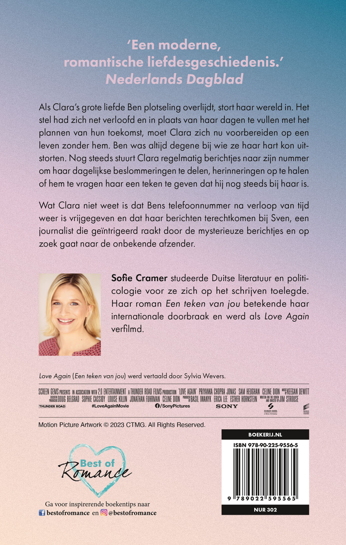 Love again achterkant