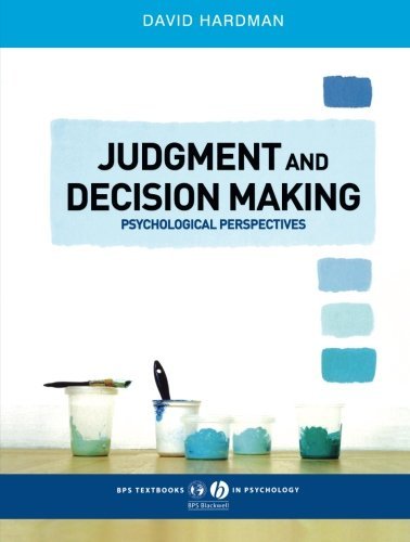 Judgment & Decision Making Psychological