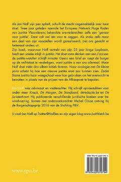 De kracht van rechtvaardigheid achterkant