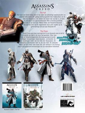 Assassin's creed bundel hc01. bevat the fall en the chain achterkant