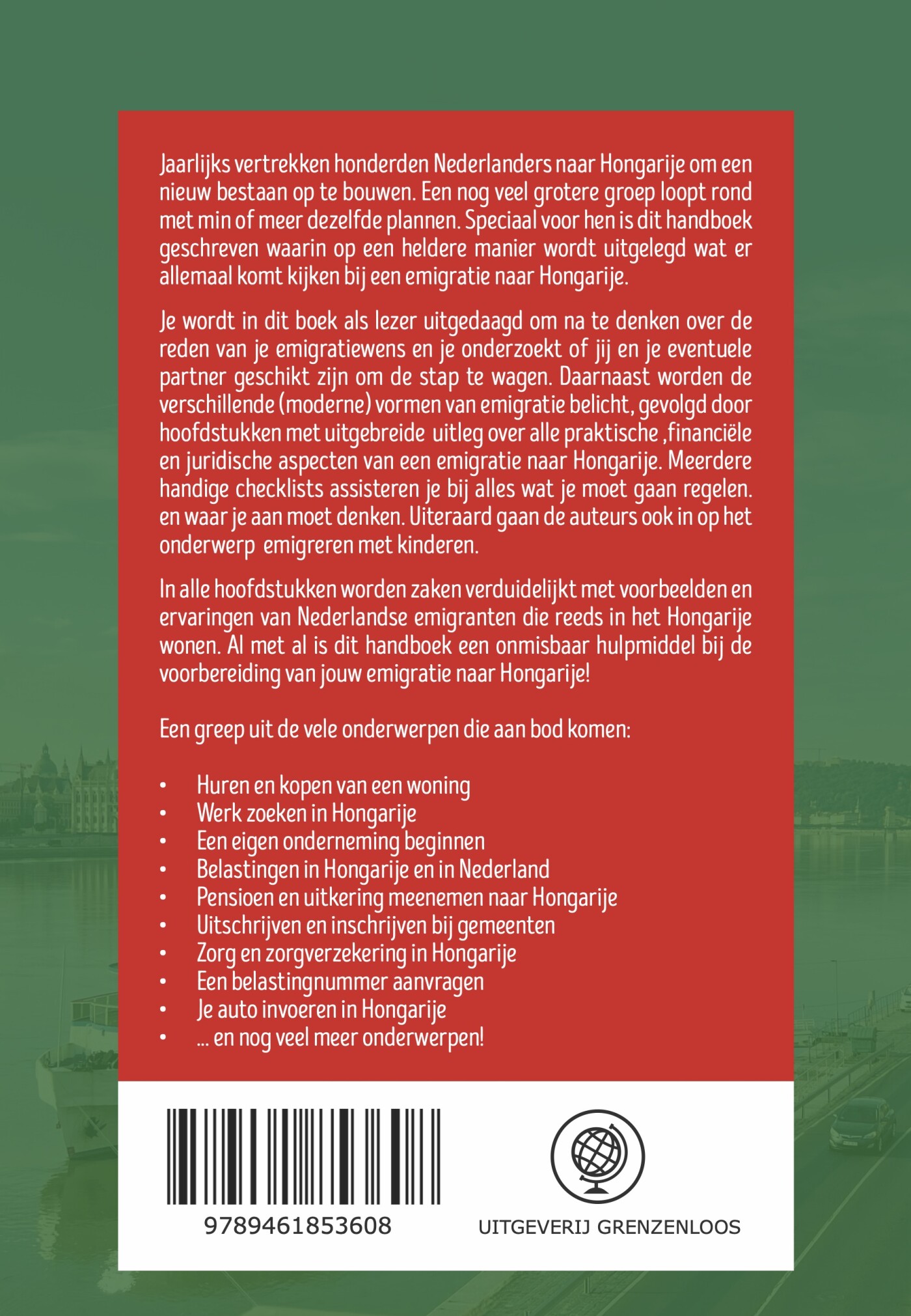 2024/2025 / Succesvol emigreren naar Hongarije / Handboek achterkant