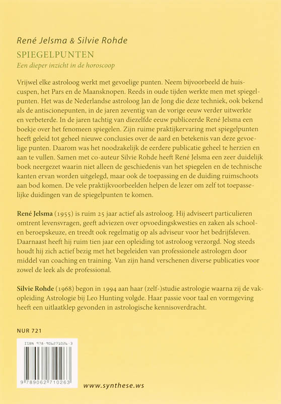Spiegelpunten achterkant